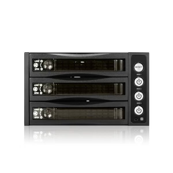 Istarusa 2X5.25 To 3X3.5 12G Rack Bpl, Istarusa, Mfr#: BPU-230HD-BPL